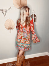 Load image into Gallery viewer, Spell and the Gypsy SPELL LOTUS PLAYDRESS RUBY vintage