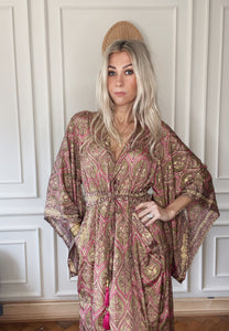 Zoyah Long Duster Kimono  dress