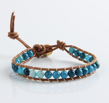 Load image into Gallery viewer, Gypsy Wrap Bracelet -available in 6 different stones