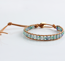 Load image into Gallery viewer, Gypsy Wrap Bracelet -available in 6 different stones