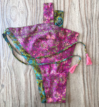 Load image into Gallery viewer, Stevie reversible top Pink/ Green