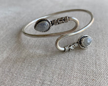 Load image into Gallery viewer, Goddess Eyes Bangle- available in different stones