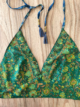 Load image into Gallery viewer, Stevie reversible top Green/Blue