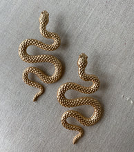 Load image into Gallery viewer, Snake earrings