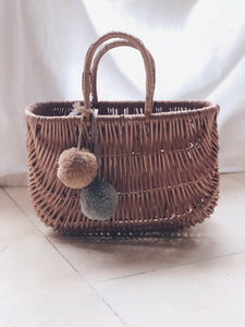 Nina small willow wicker basket