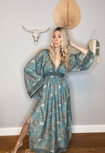 Load image into Gallery viewer, Woodland Goddess dress blue