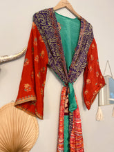 Load image into Gallery viewer, Patchwork Long Duster Kimono