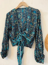 Load image into Gallery viewer, Boho wrap top sale 20£