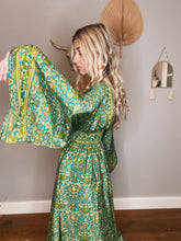 Load image into Gallery viewer, Woodland Goddess dress green