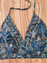 Load image into Gallery viewer, Stevie reversible top Green/Blue