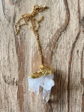 Load image into Gallery viewer, NEW!! Crystal Dreams druzy necklace