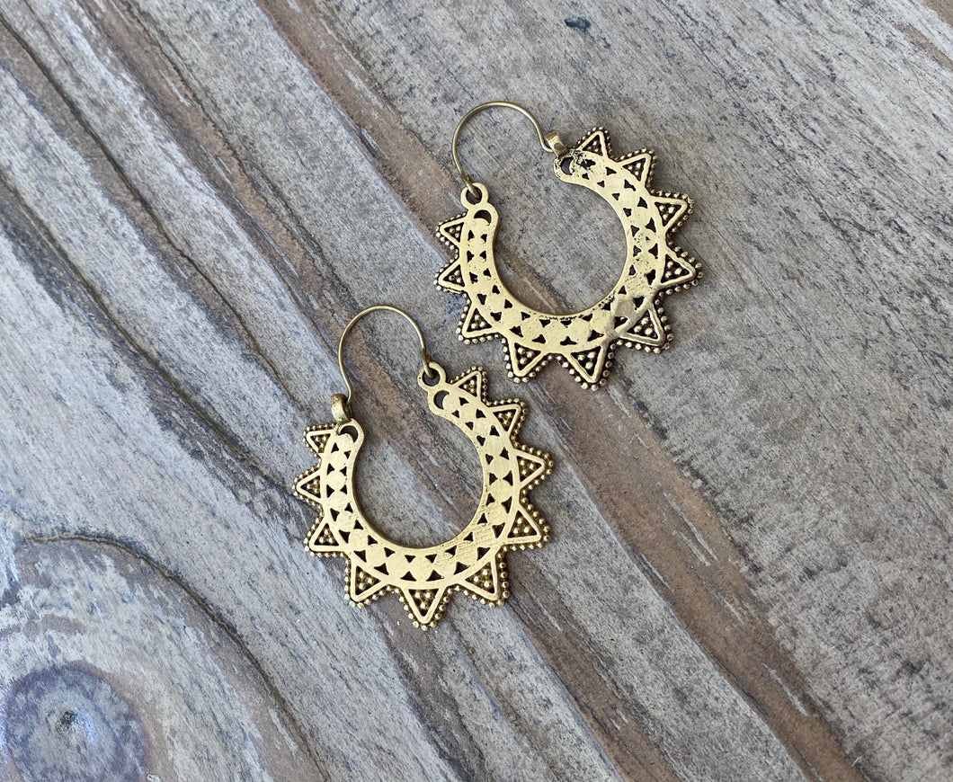 Harmony Mandala earrings