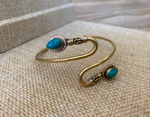 Load image into Gallery viewer, Goddess Eyes Bangle- available in different stones