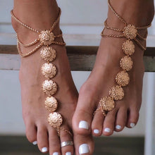 Load image into Gallery viewer, Daisy chain anklet