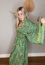 Load image into Gallery viewer, Woodland Goddess dress green