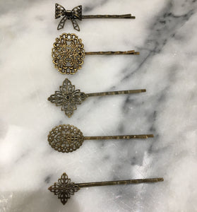 Antique Copper Hair pin Pack (5)
