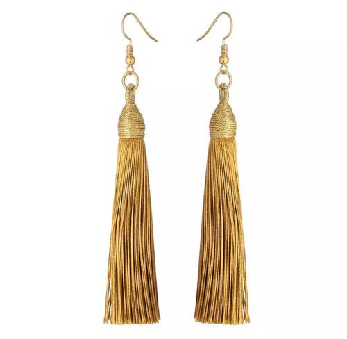 Tassel Ava earring and necklace set