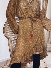 Load image into Gallery viewer, Midi Daisy Jones wrap dress