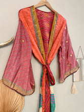 Load image into Gallery viewer, Patchwork Long Duster Kimono