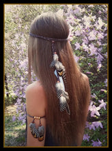 Load image into Gallery viewer, Boho Crown Hair &amp; bracelet