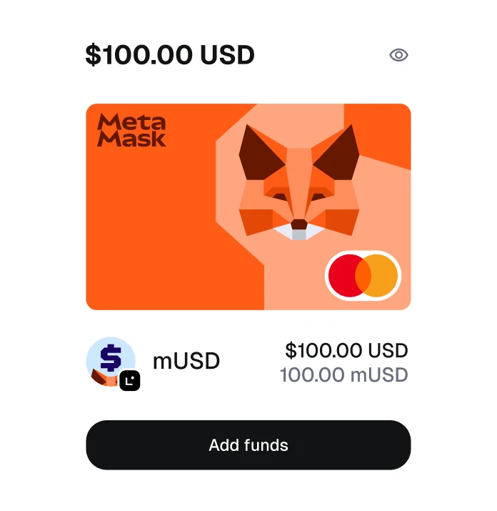 MetaMask app screen